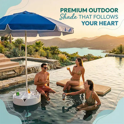Portable Floating Pool Umbrella Table