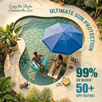 Portable Floating Pool Umbrella Table