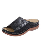 🔥Last Day 50% OFF!!!|Women's Leather Soft Footbed Sandals